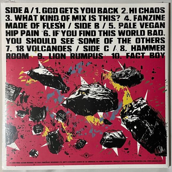 Mogwai, The Bad Fire, Clear Double Vinyl, LP, Temporary Residence, 2025, NEW - Picture 3 of 3